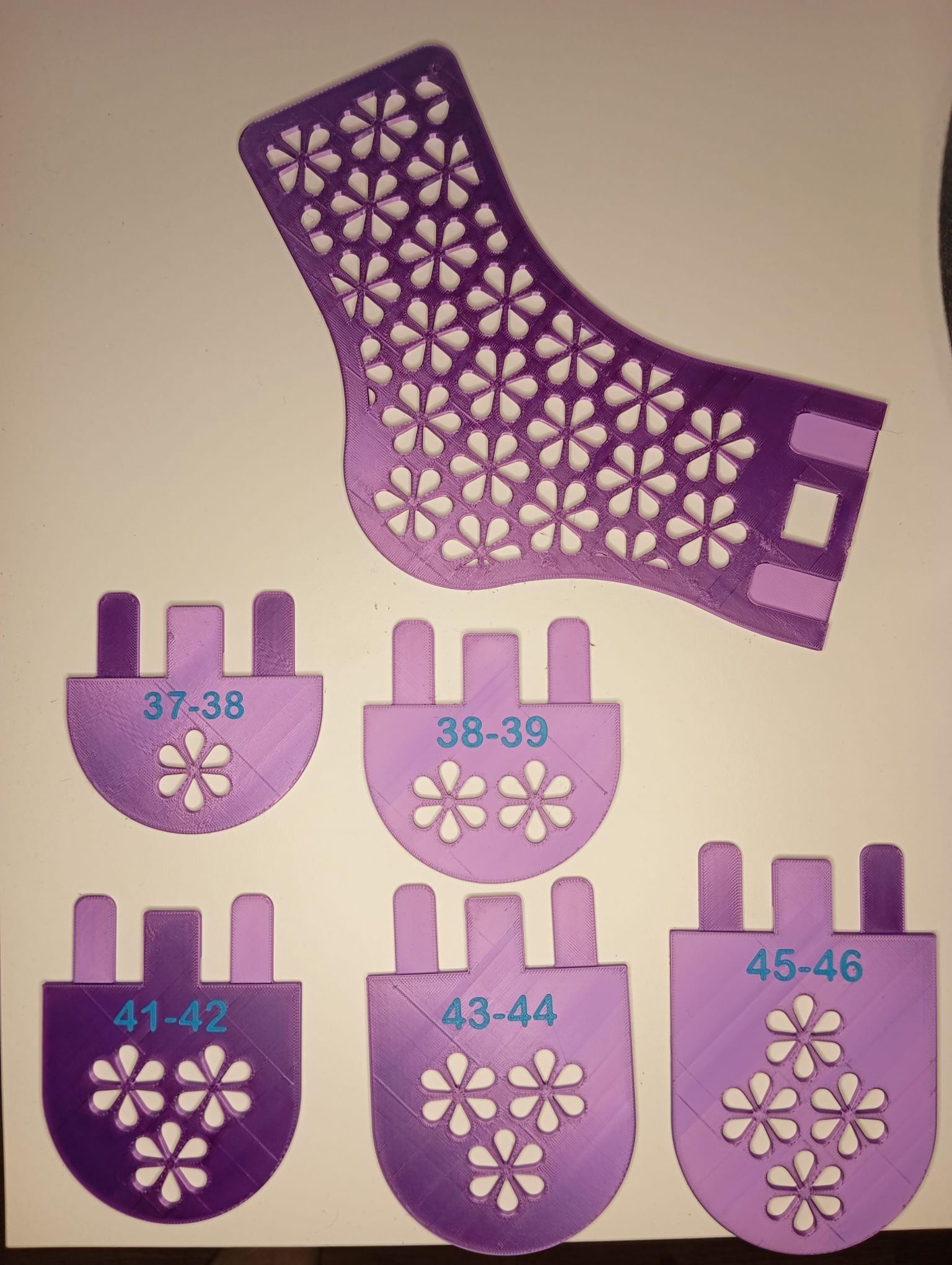 Sockenblocker Set (Paar), 3D gedruckt Sock Blocker,Sockenbrett,