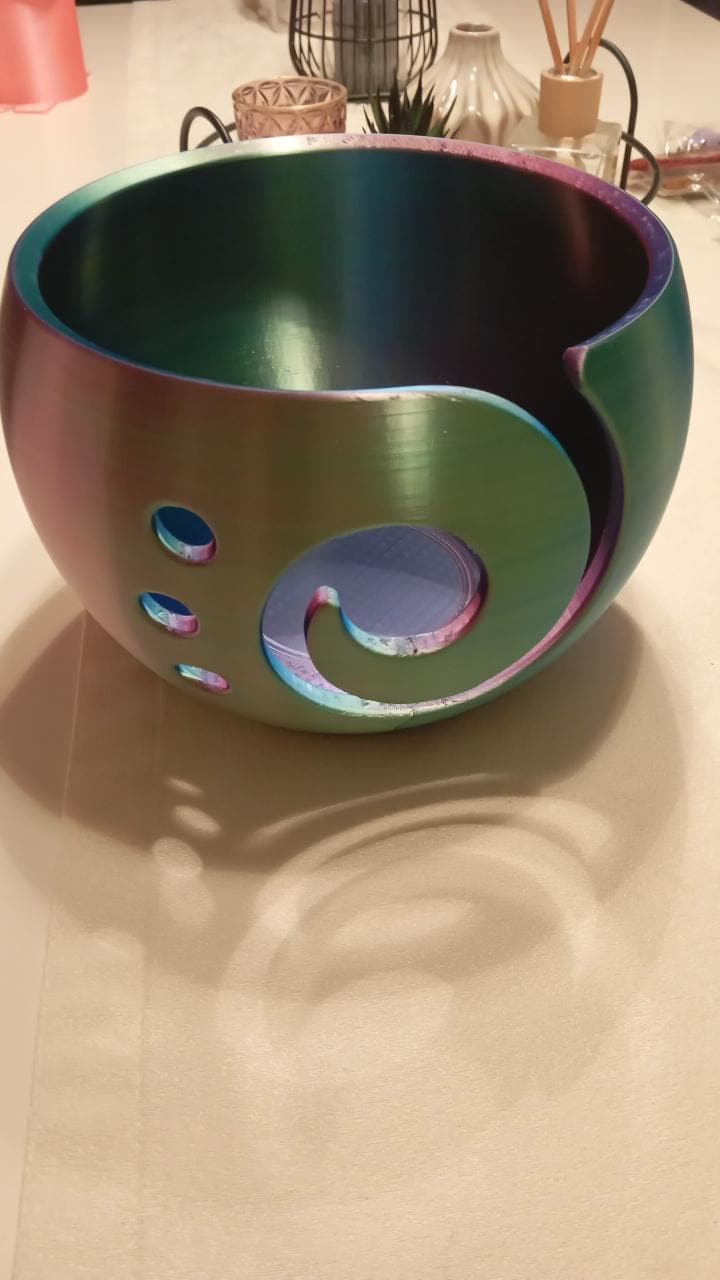 Große Garnschale Bowl in verschiedenen Durchmessern - 31 Farben zur Auswahl - Wollschale Garnschale Strickzubehör.
