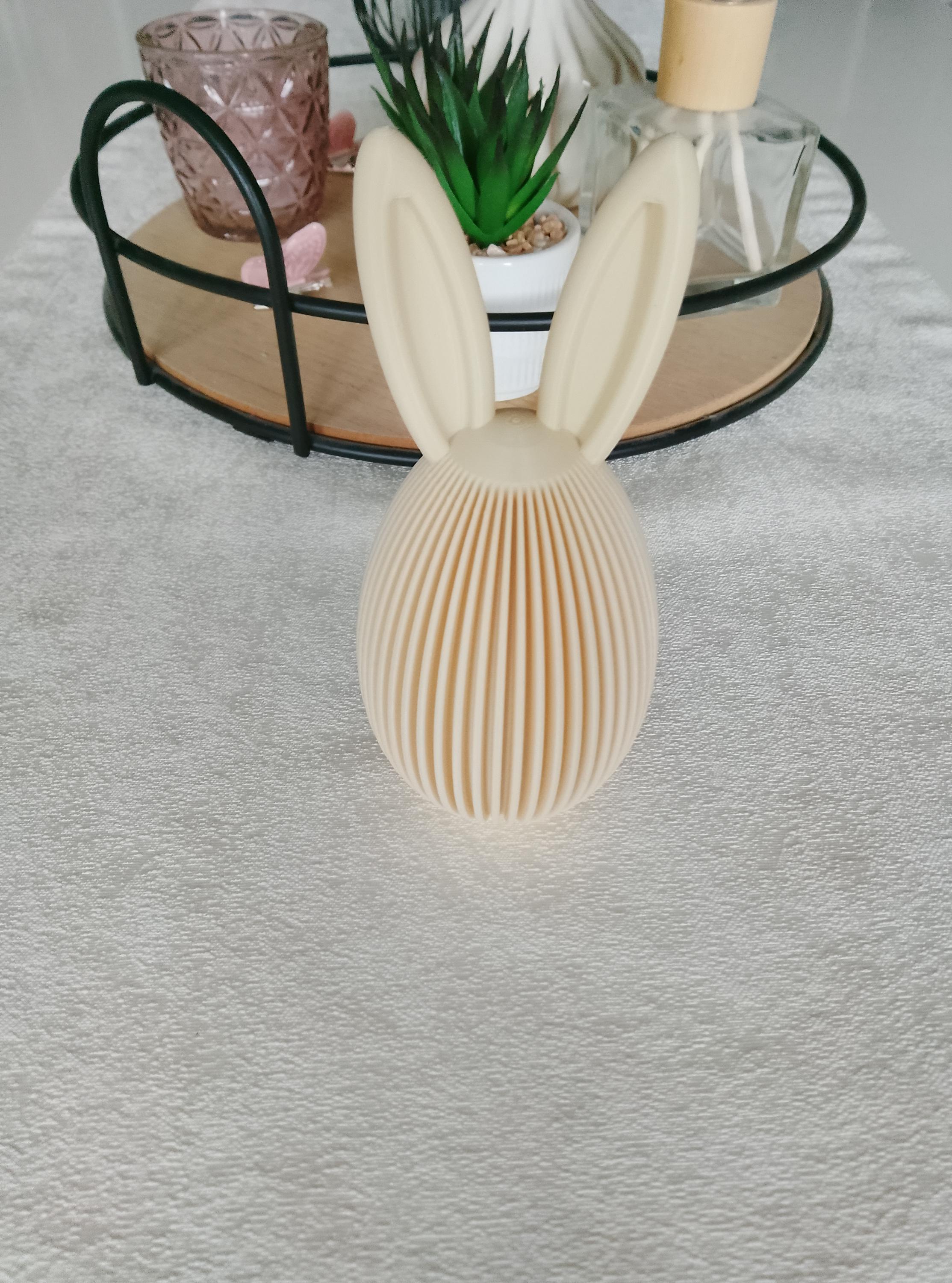 Deko Osterei mit Ohren 3D Druck