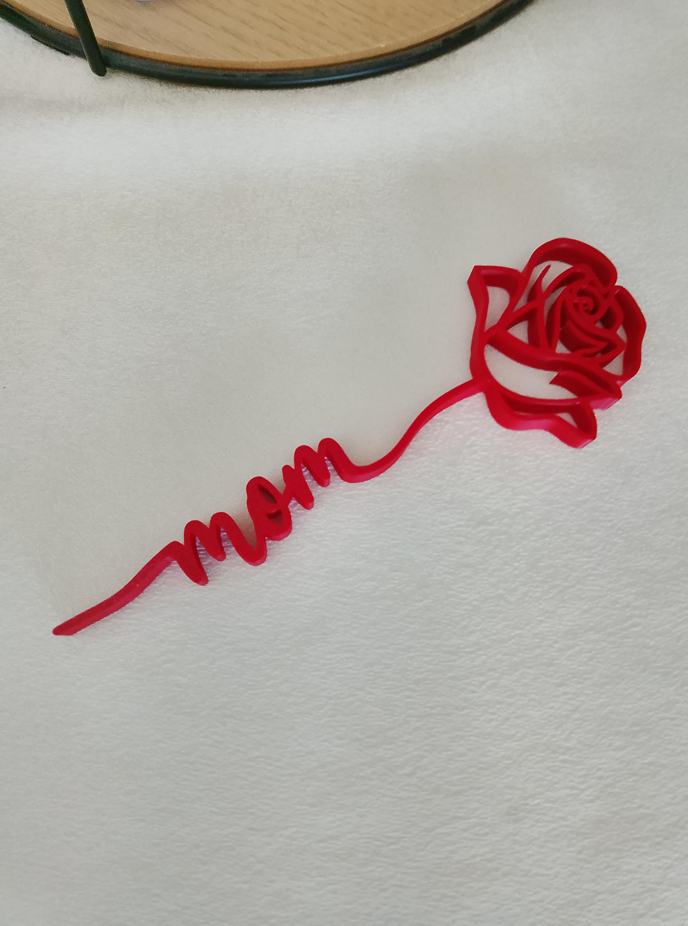 Rose Mom oder Rose Mutter 3D Druck