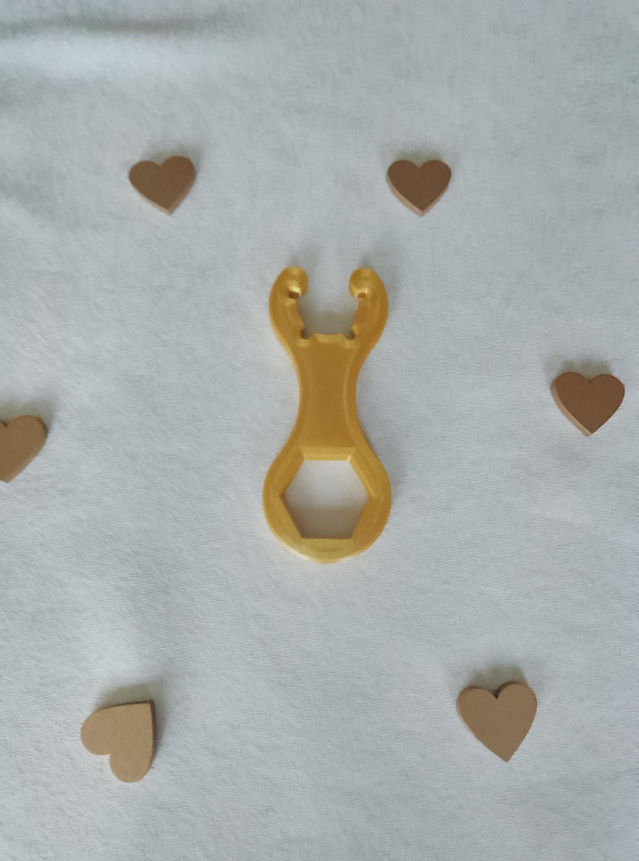 Gasflaschenschlüssel 3D Druck,Schlüssel für Gasflasche,Camping Zubehör,Propan,Butan Adapter Schlüssel Kunststoff