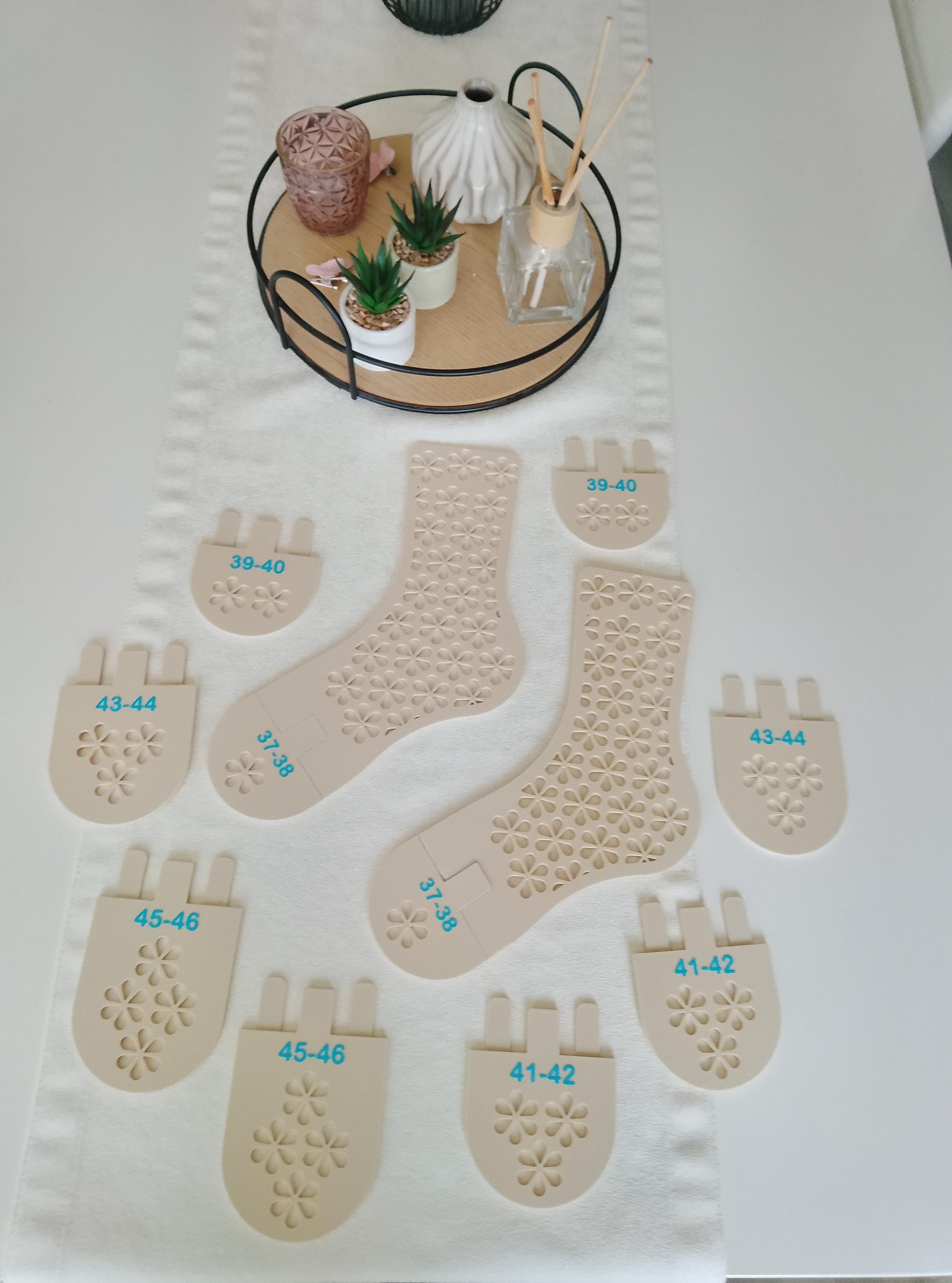 Sockenblocker Set (Paar), 3D gedruckt Sock Blocker,Sockenbrett,