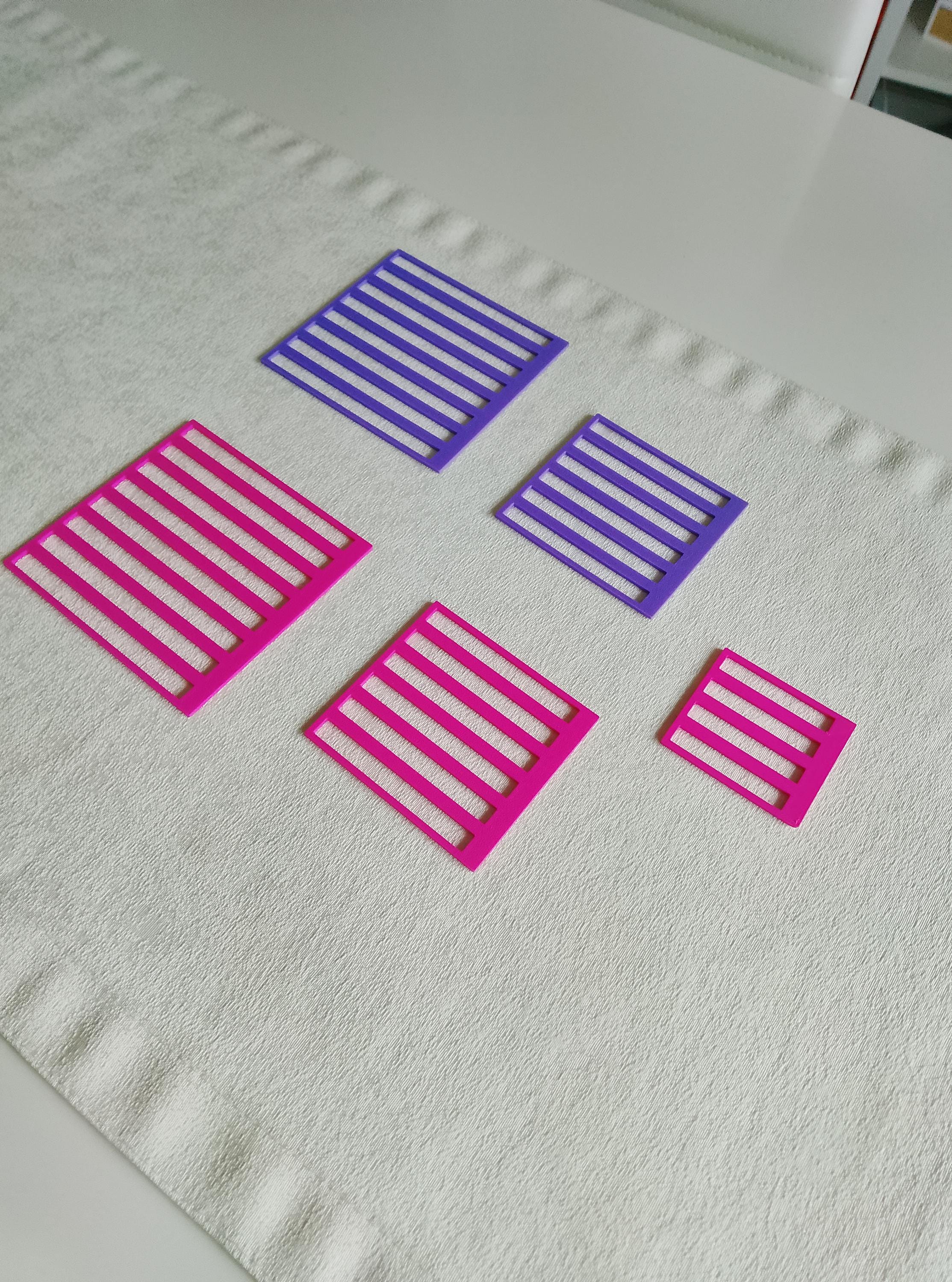 Diamond Painting Lineal 3D-gedruckt (3 Größen im Set)