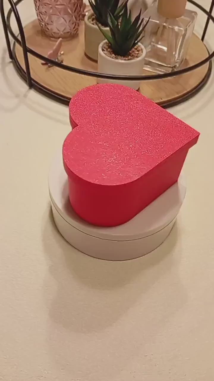 Diamond Painting Mülleimer, Mülli, Herz, Valentinstag