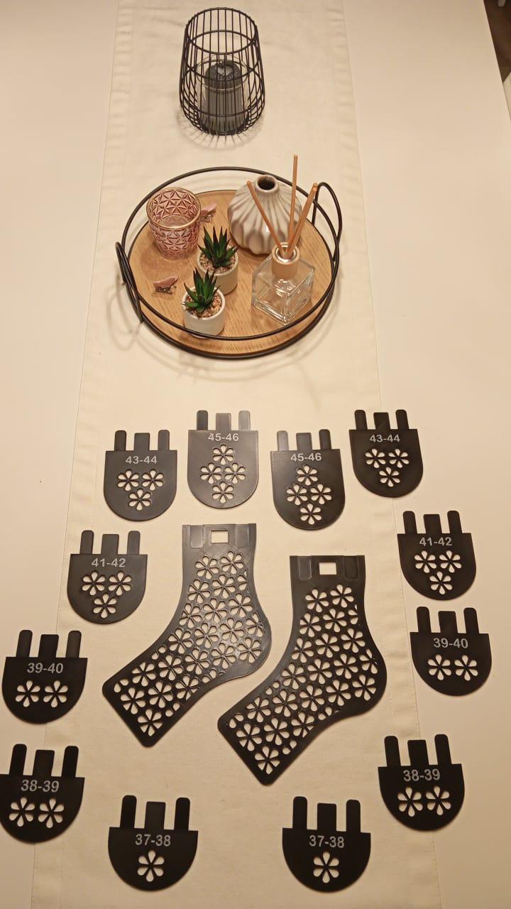 Sockenblocker Set (Paar), 3D gedruckt Sock Blocker,Sockenbrett,
