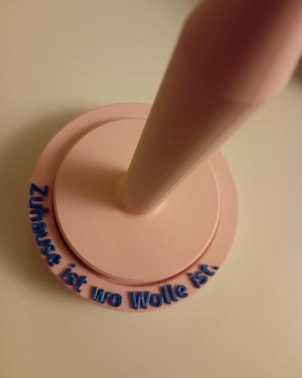 Wollabwickler 3D Wunschtext