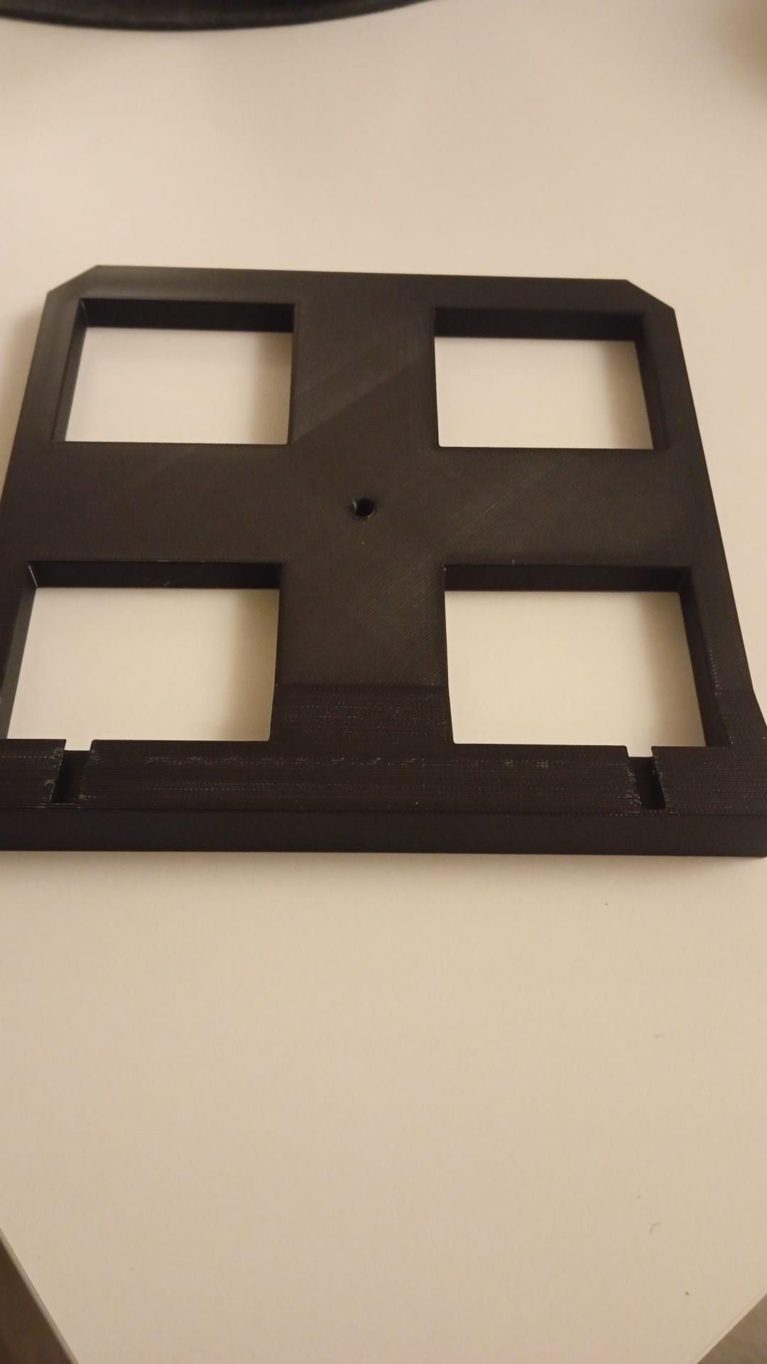 Jumbo Döschen-Regal für Diamond Painting – 3D-gedruckter Organizer mit 64 Fächern – Aufbewahrung für große Behälter & Strass