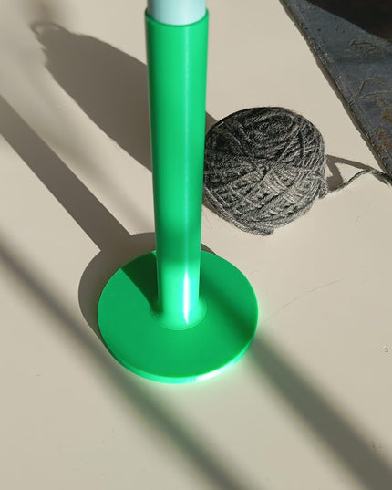 Magnetischer Wollabroller aus PLA, Garnhalter, Knäulhalter, Wollaufbewahrung, yarn holder, Strickzubehör, knitting tool, Strickgeschenk