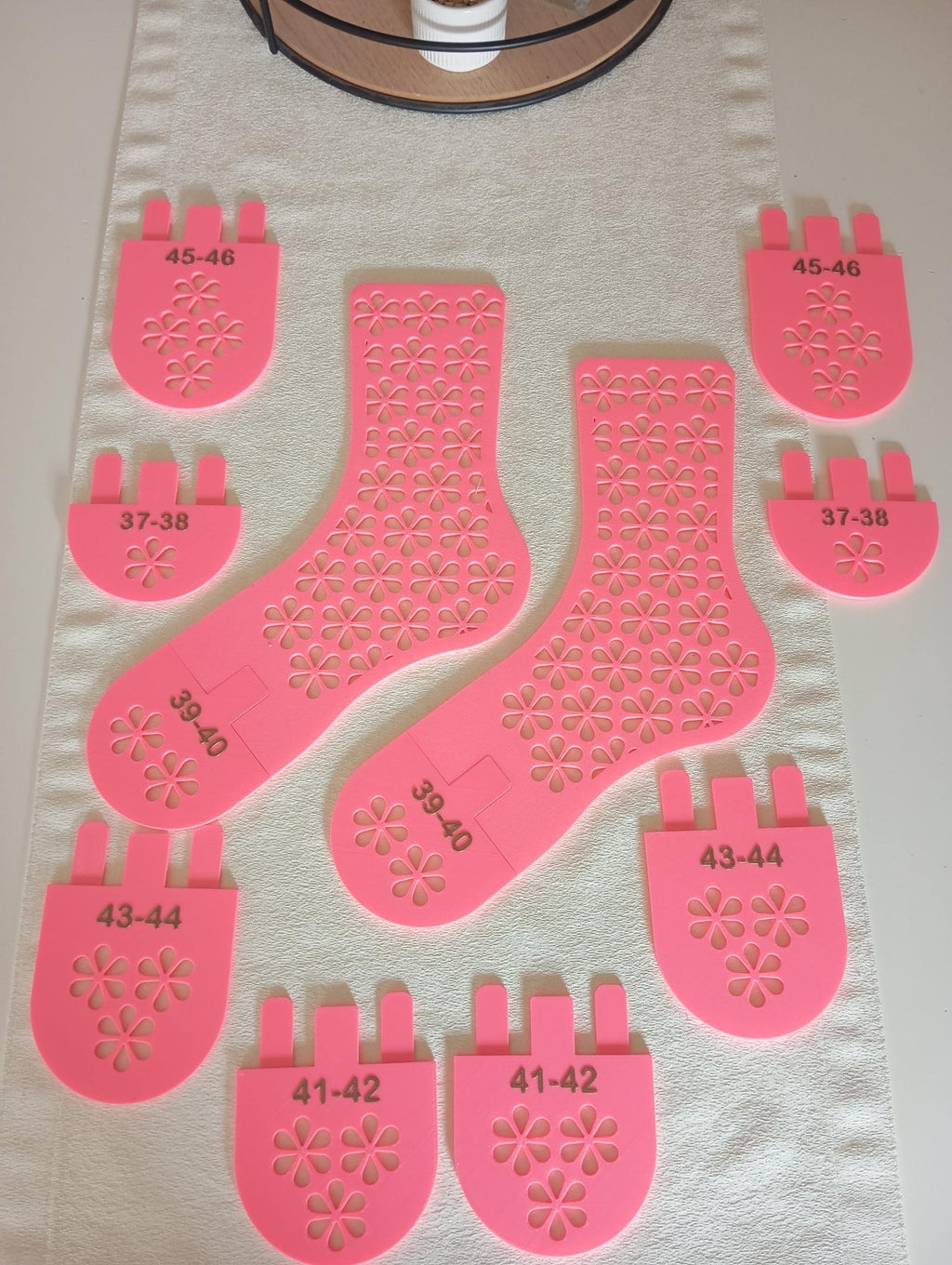 Sockenblocker Set (Paar), 3D gedruckt Sock Blocker,Sockenbrett,