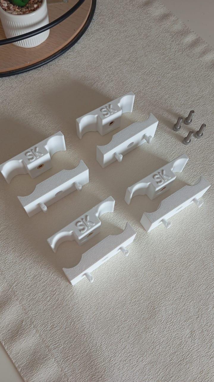 Mobiles Verbindungsset für IKEA RÅSKOG – mit 3D-gedruckten Spezialteilen für maximale Flexibilität!