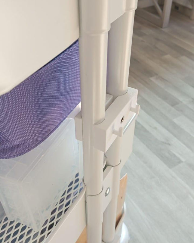 Mobiles Verbindungsset für IKEA RÅSKOG – mit 3D-gedruckten Spezialteilen für maximale Flexibilität!