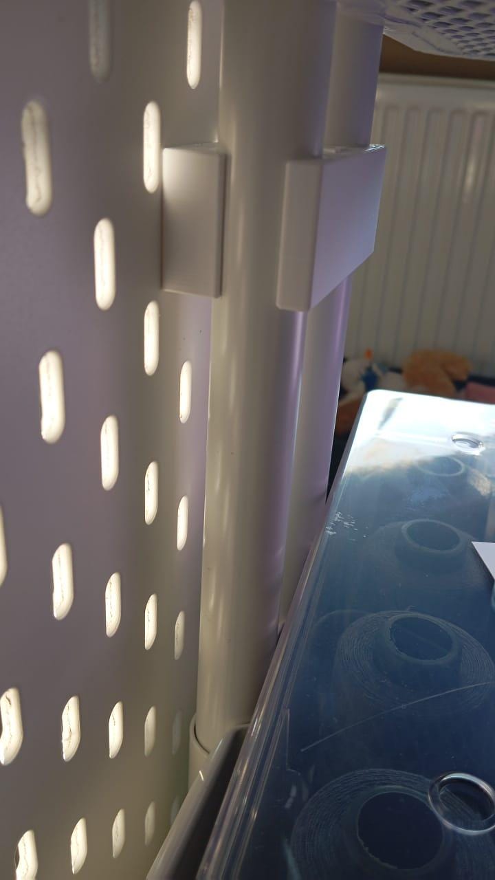 Mobiles Verbindungsset für IKEA RÅSKOG – mit 3D-gedruckten Spezialteilen für maximale Flexibilität!