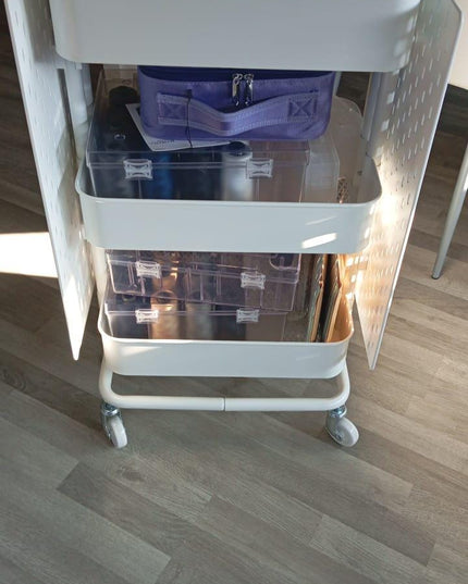 Mobiles Verbindungsset für IKEA RÅSKOG – mit 3D-gedruckten Spezialteilen für maximale Flexibilität!