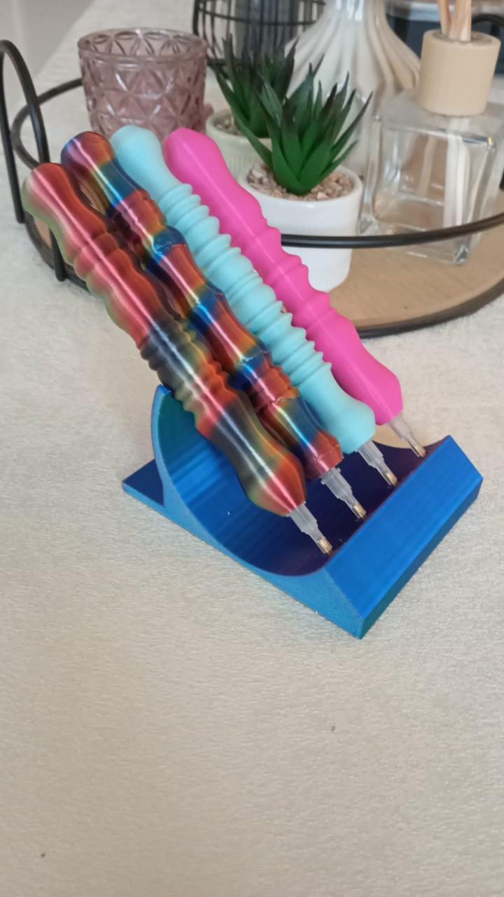 Stiftehalter,Diamond Painting, Diamant Painting, Hobby, bunt, basteln, 3d Druck, farbenfroh