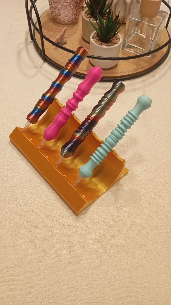 Stiftehalter,Diamond Painting, Diamant Painting, Hobby, bunt, basteln, 3d Druck, farbenfroh