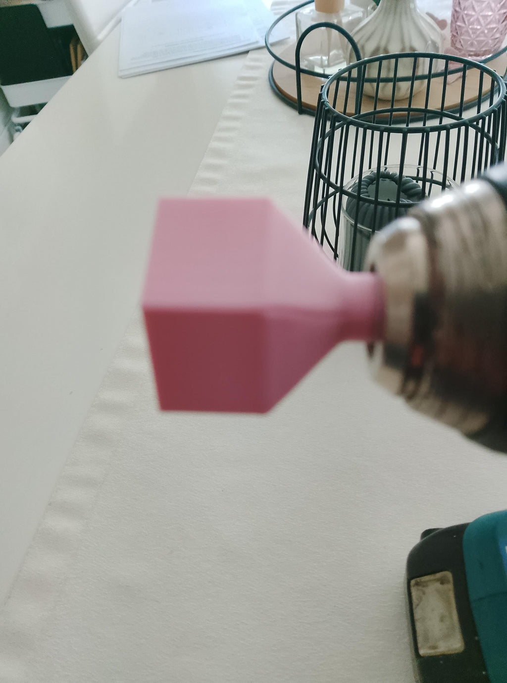 Akkuschrauber Aufnahme Wollwickler