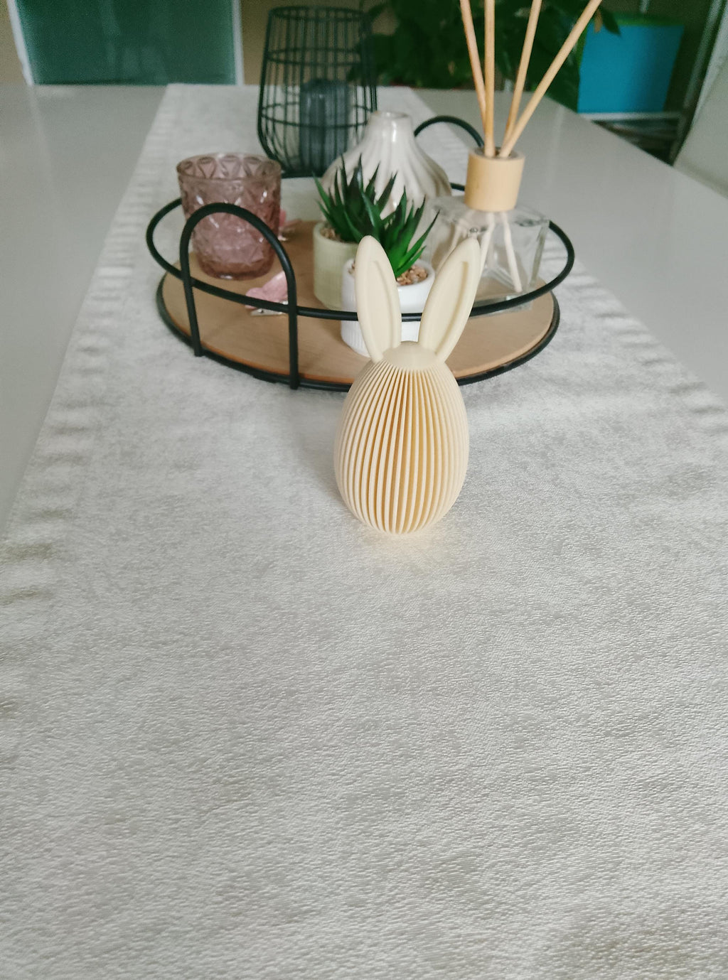 Deko Osterei mit Ohren 3D Druck