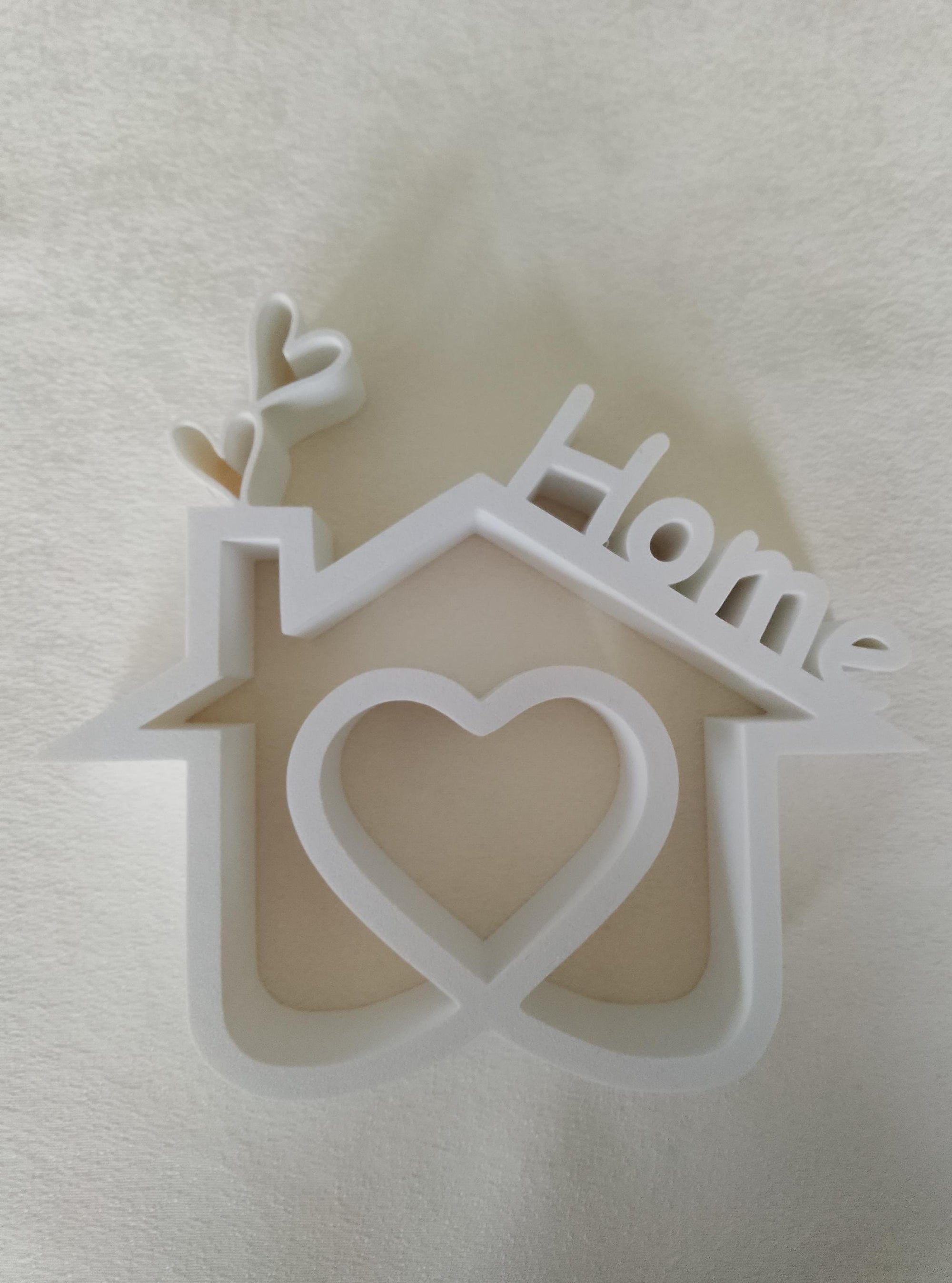 Deko Haus mit Herz