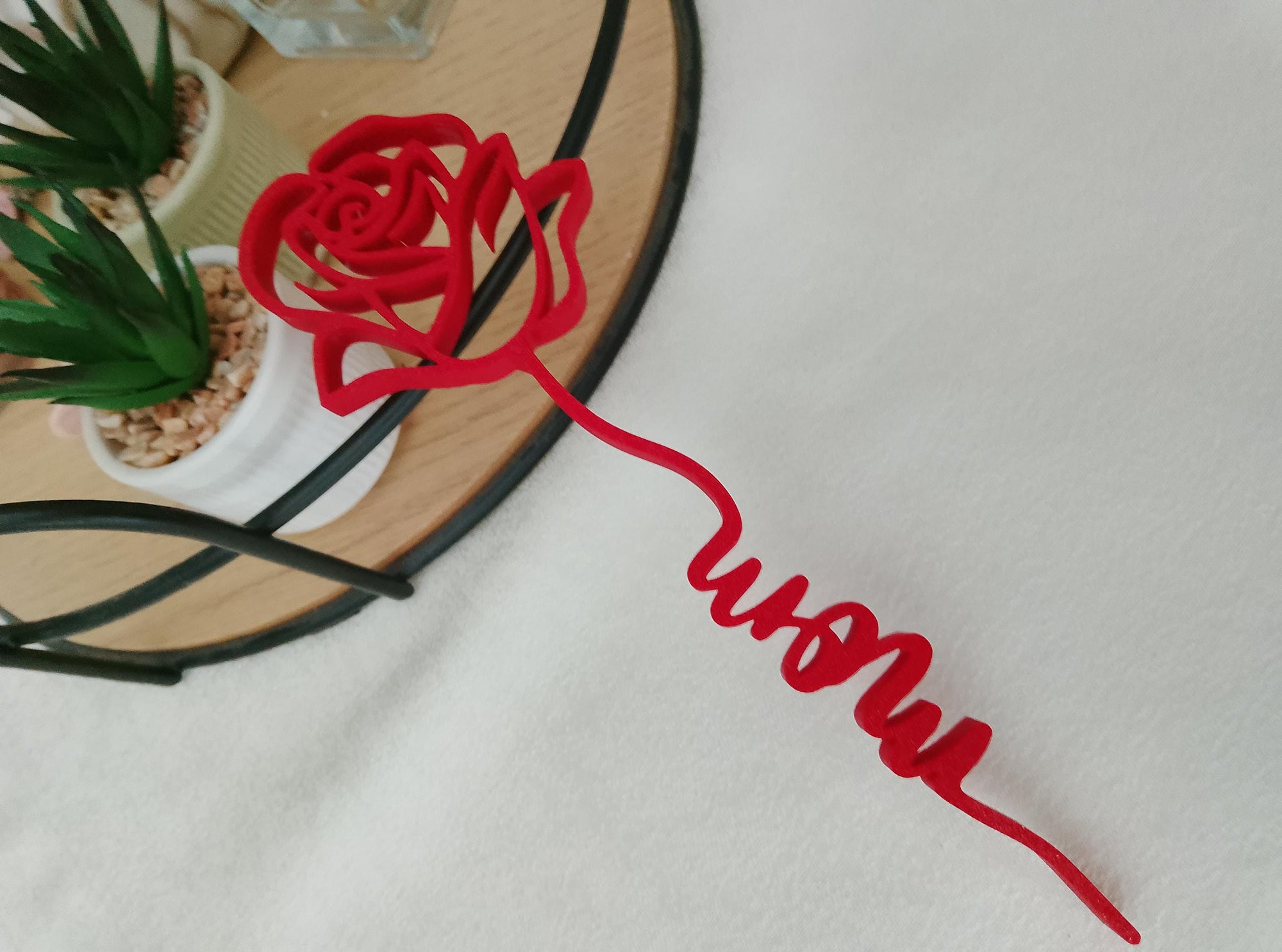 Rose Mom oder Rose Mutter 3D Druck