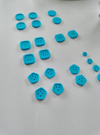 Knöpfe 3D Druck Unterschiedliche Formen (Set 10 Stück)