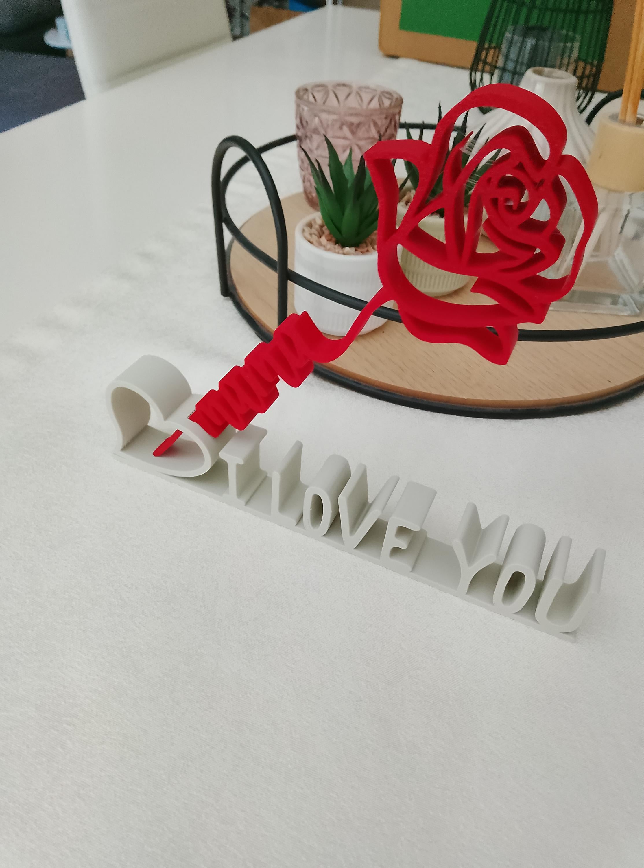 Rose Mom oder Rose Mutter 3D Druck