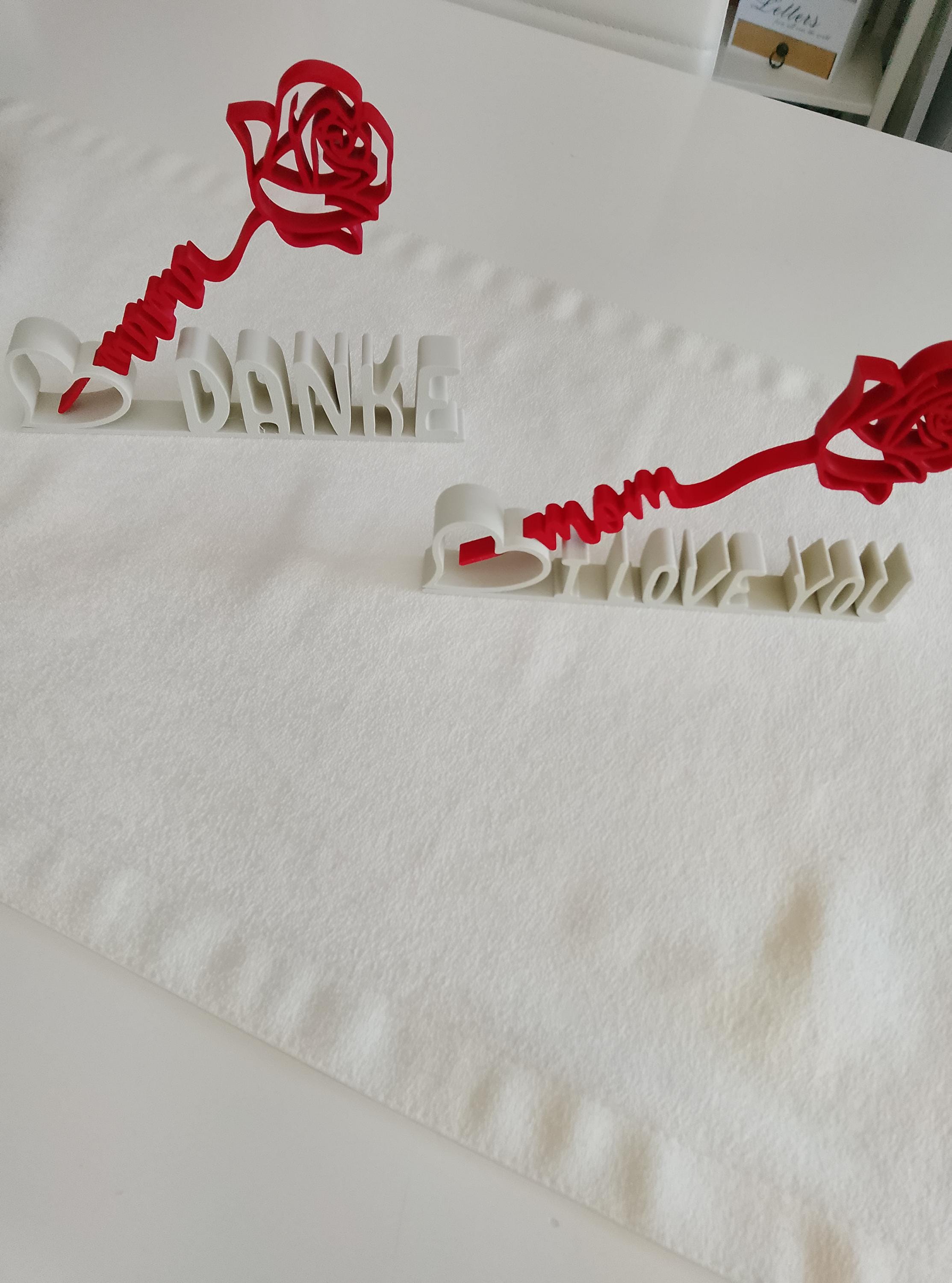 Schriftzug Muttertag