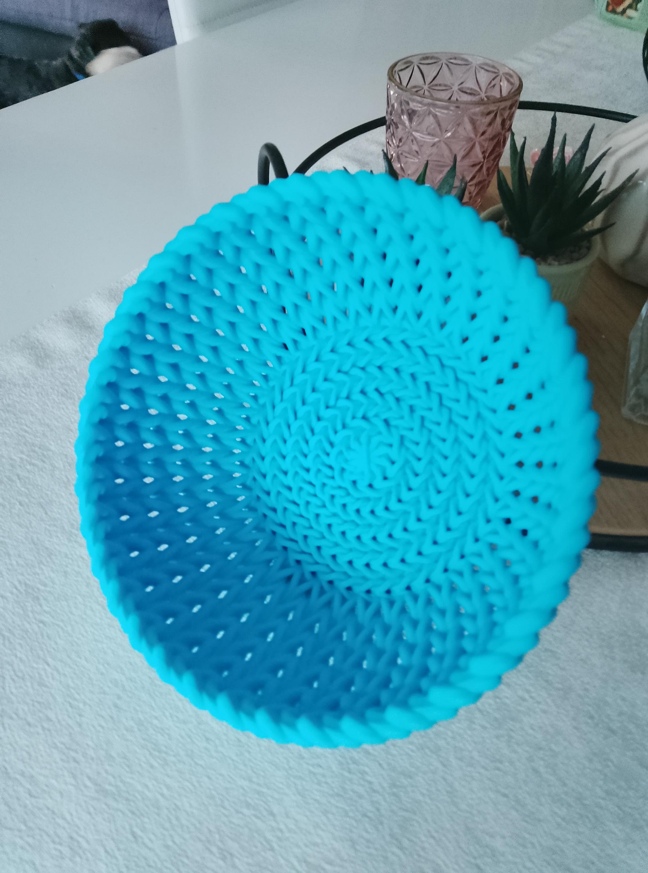 Große Garnschale Bowl in verschiedenen Durchmessern - 31 Farben zur Auswahl - Wollschale Garnschale Strickzubehör.