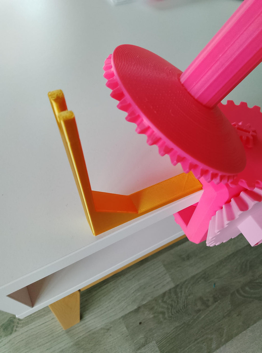 Fadenführung Wollwickler