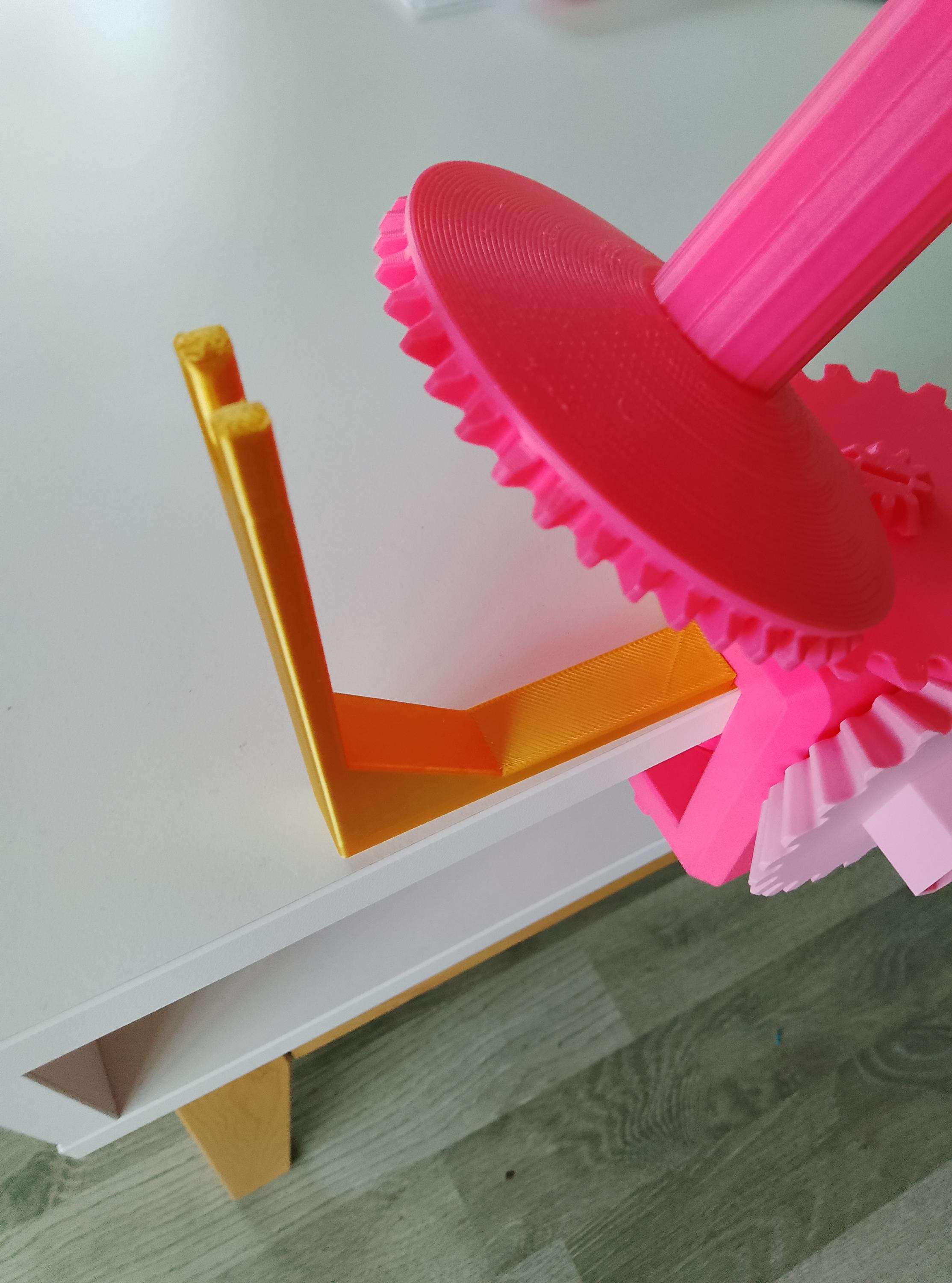 Fadenführung Wollwickler