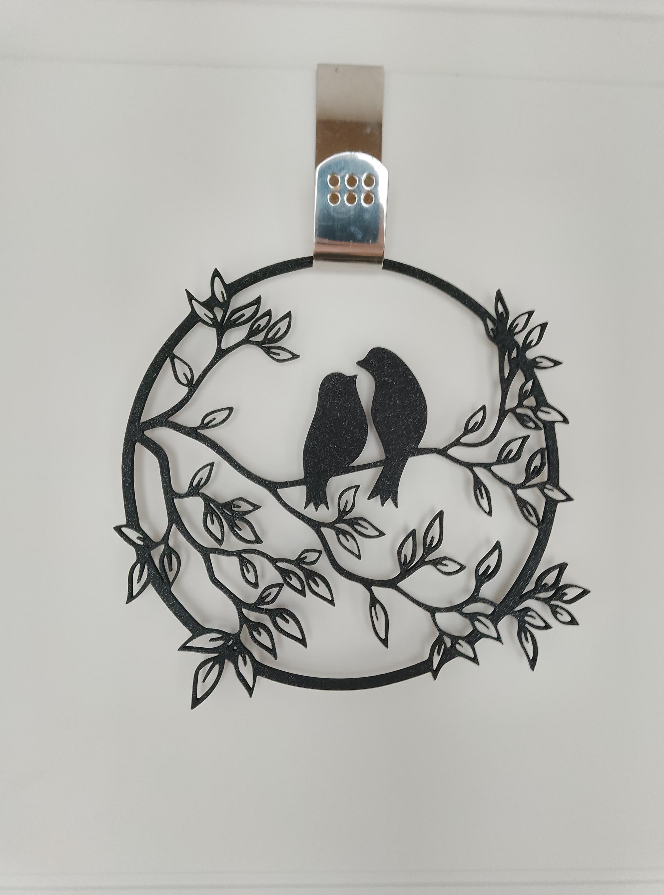 Wanddekoration, Vögel