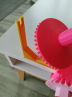 Fadenführung Wollwickler