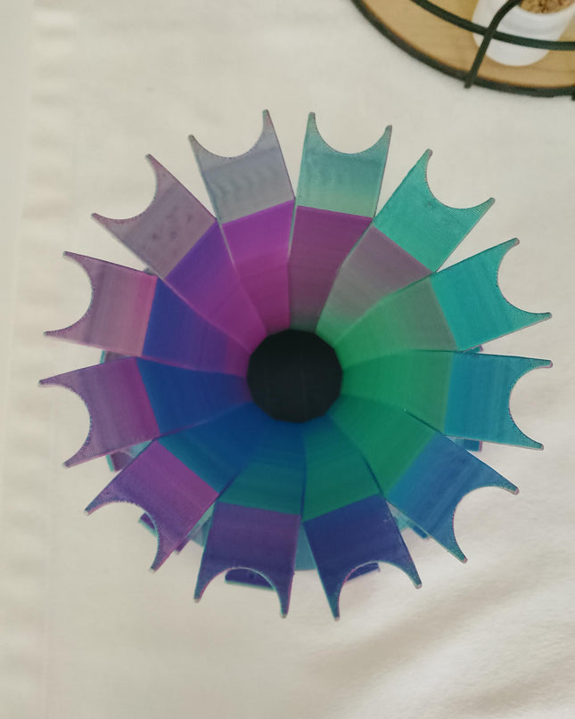 Diamond Painting Stiftehalter Rondell 3D gedruckt mit Kugellager | Drehbarer Organizer für Painting Stifte | Zubehör für Diamond Painter