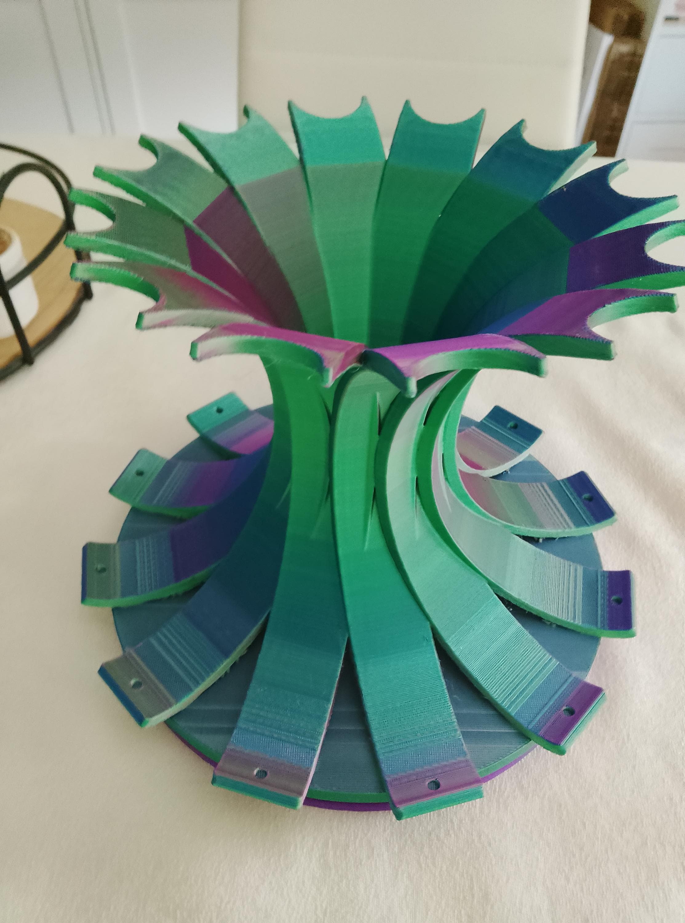 Diamond Painting Stiftehalter Rondell 3D gedruckt mit Kugellager | Drehbarer Organizer für Painting Stifte | Zubehör für Diamond Painter