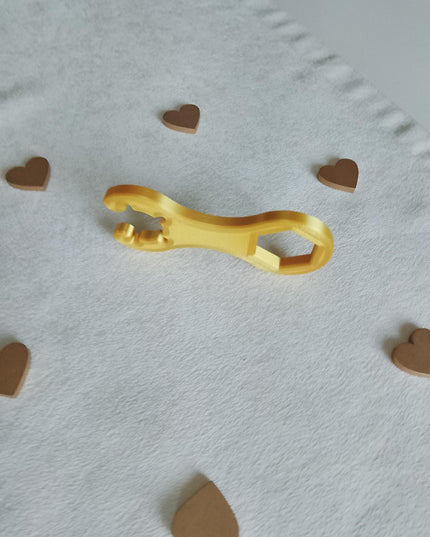 Gasflaschenschlüssel 3D Druck,Schlüssel für Gasflasche,Camping Zubehör,Propan,Butan Adapter Schlüssel Kunststoff