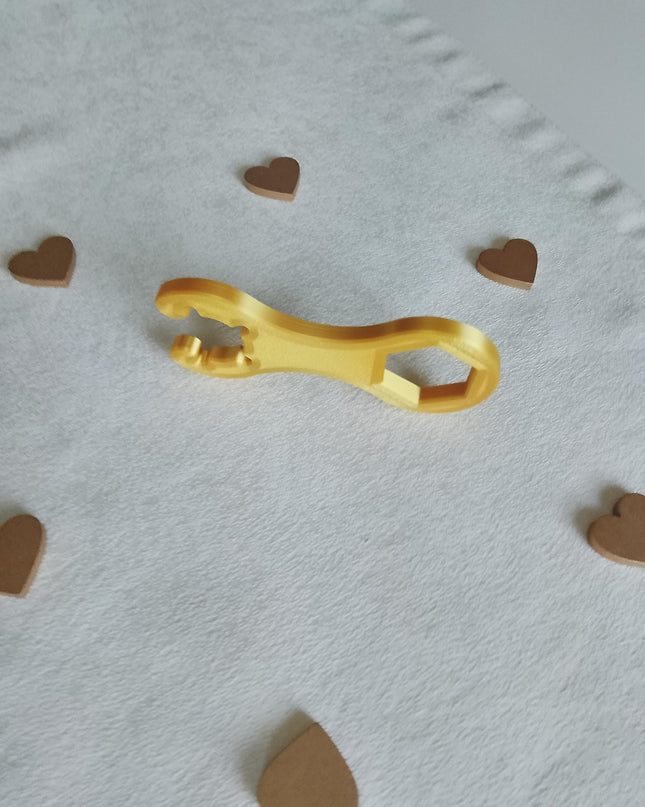 Gasflaschenschlüssel 3D Druck,Schlüssel für Gasflasche,Camping Zubehör,Propan,Butan Adapter Schlüssel Kunststoff