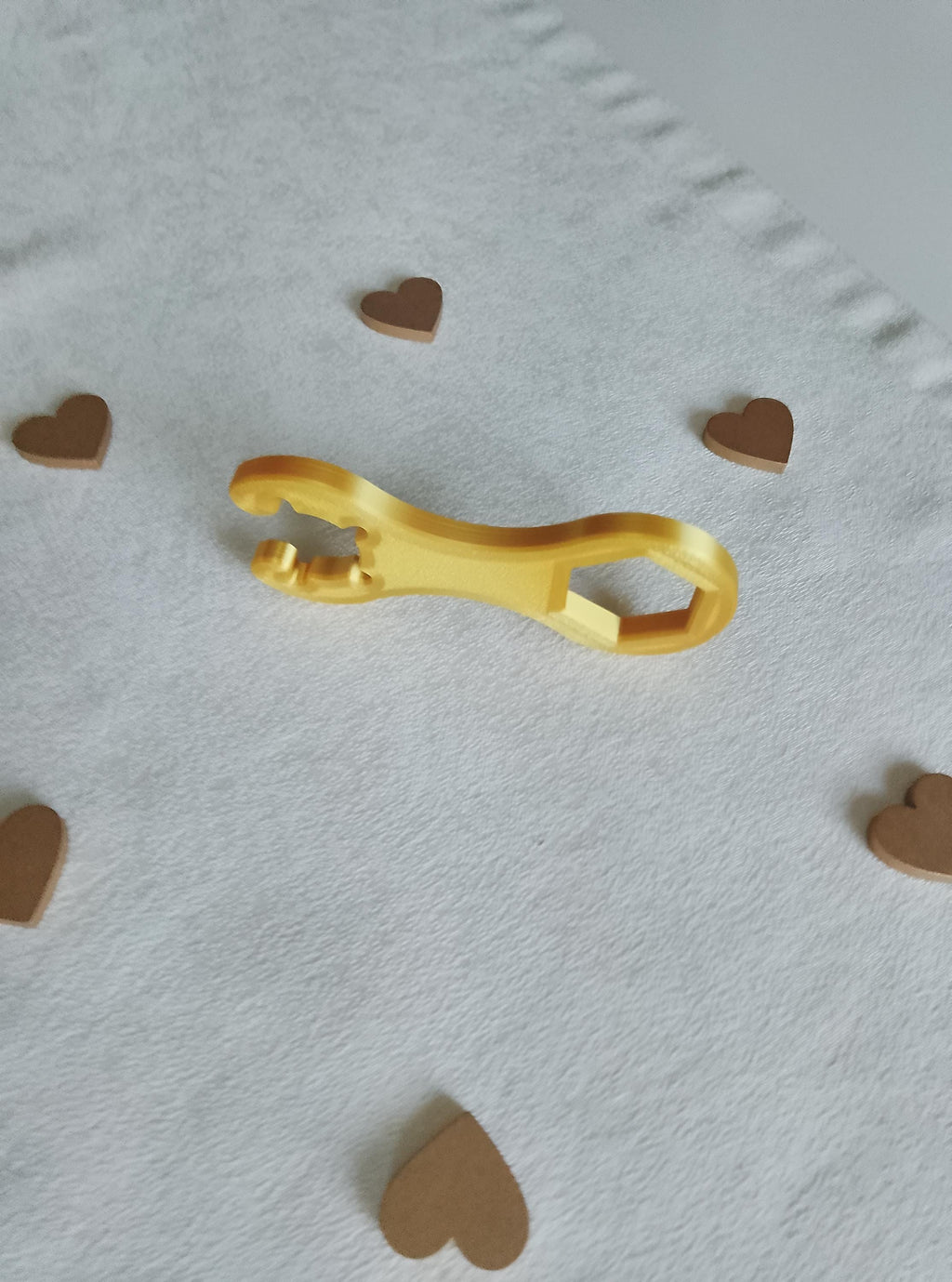 Gasflaschenschlüssel 3D Druck,Schlüssel für Gasflasche,Camping Zubehör,Propan,Butan Adapter Schlüssel Kunststoff