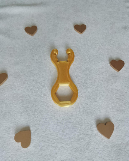 Gasflaschenschlüssel 3D Druck,Schlüssel für Gasflasche,Camping Zubehör,Propan,Butan Adapter Schlüssel Kunststoff