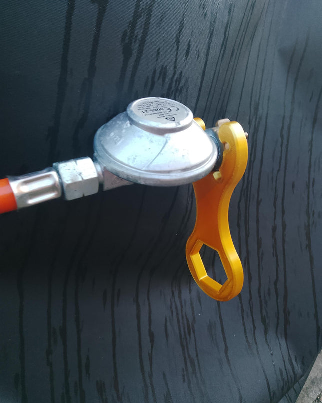 Gasflaschenschlüssel 3D Druck,Schlüssel für Gasflasche,Camping Zubehör,Propan,Butan Adapter Schlüssel Kunststoff