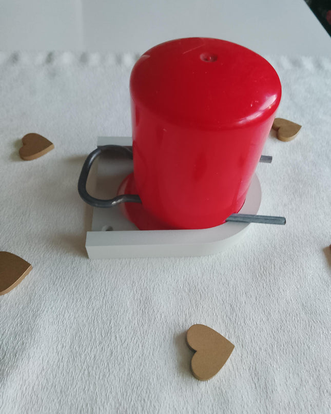 Gasflaschen Deckelhalter 3D-Druck | Halter für Propangasflaschen 5kg/11kg | Wohnmobil Gaskasten Ordnung