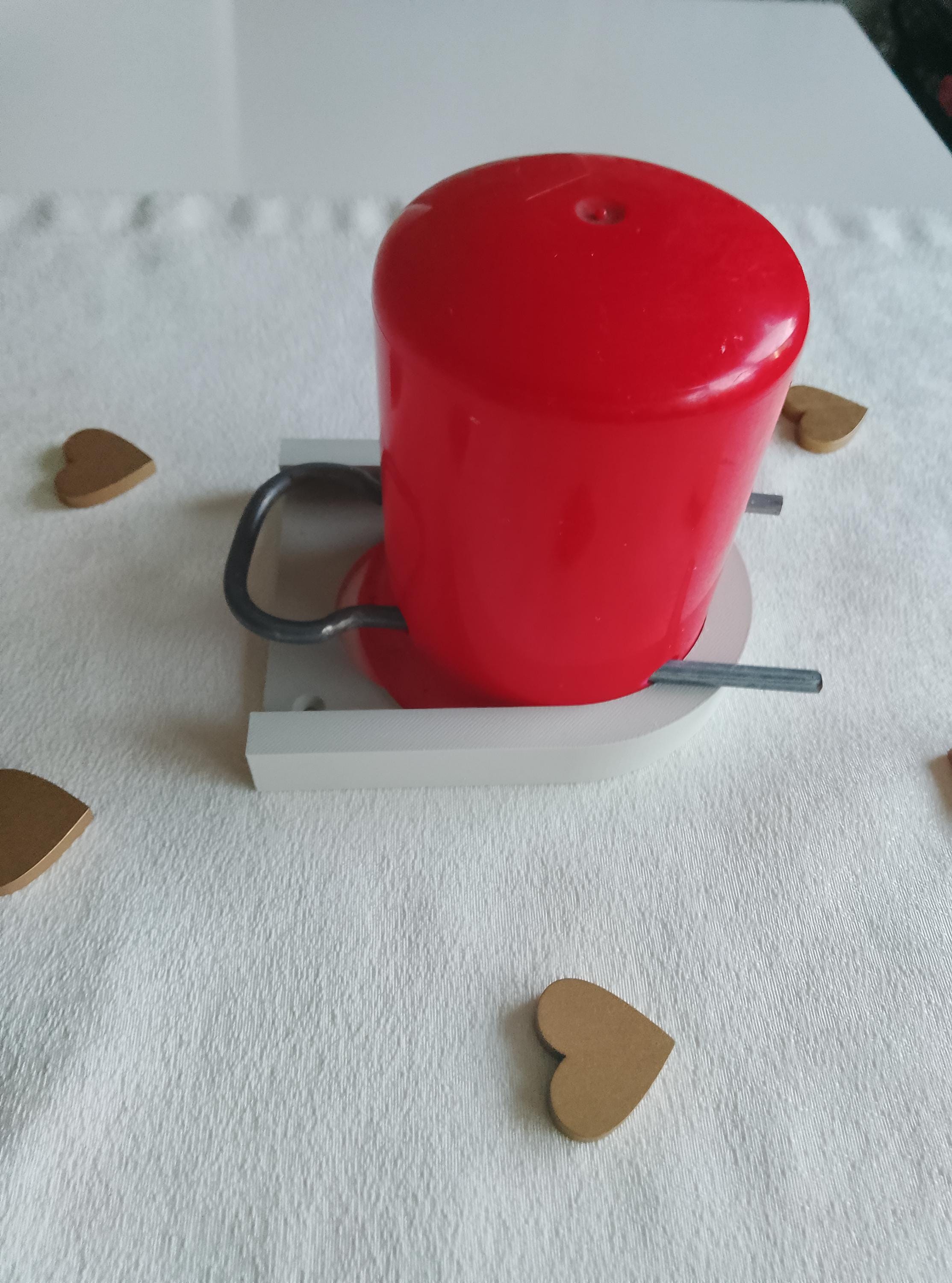 Gasflaschen Deckelhalter 3D-Druck | Halter für Propangasflaschen 5kg/11kg | Wohnmobil Gaskasten Ordnung