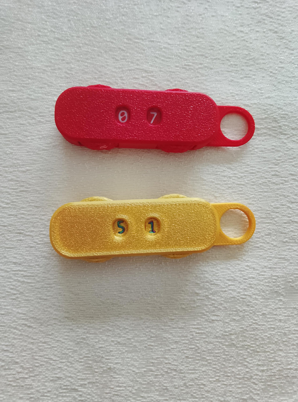 Maschenzähler, Strickzähler, klein, bunt, viele Farben, Reihenzähler, Strickzubehör, Häkeln, Stricken, Handarbeit