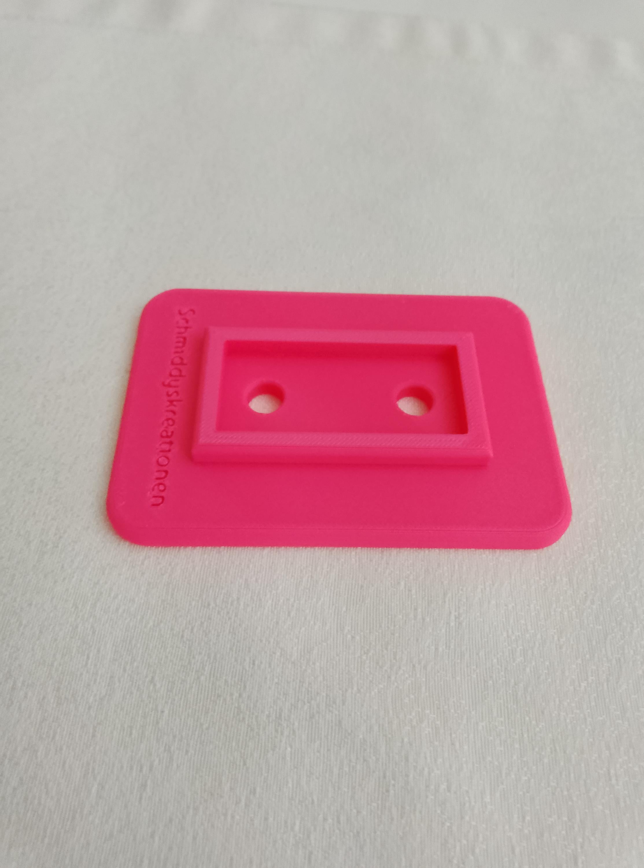 2x Unterstellplatten für Markisenfüße – 3D gedruckt – Camping Zubehör – Schutz vor Einsinken