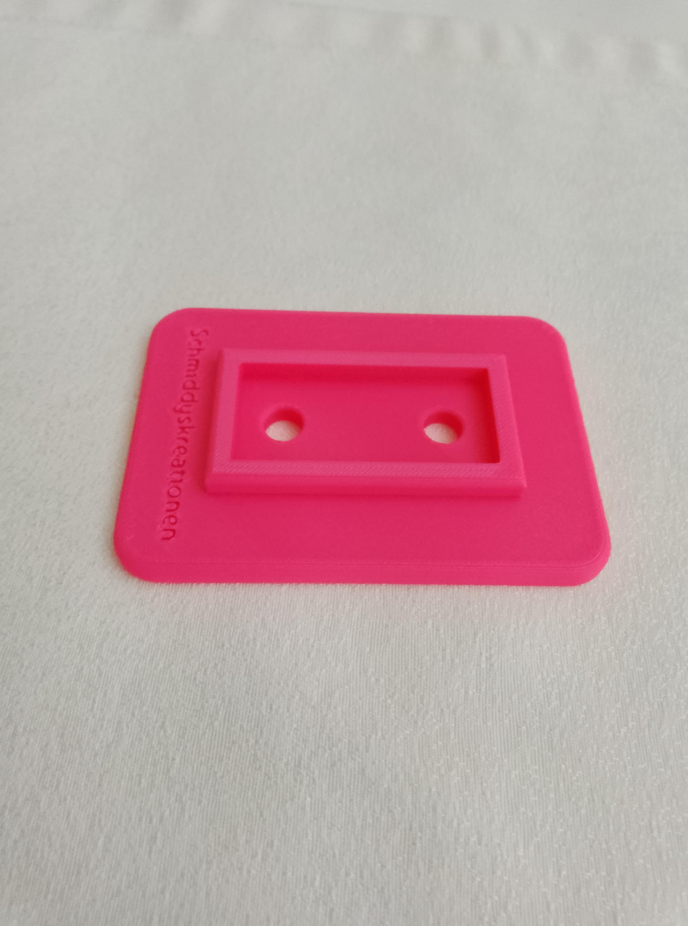 2x Unterstellplatten für Markisenfüße – 3D gedruckt – Camping Zubehör – Schutz vor Einsinken