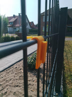 Halter für Zaun 5/6/5 (Doppelstegmattenzaun)