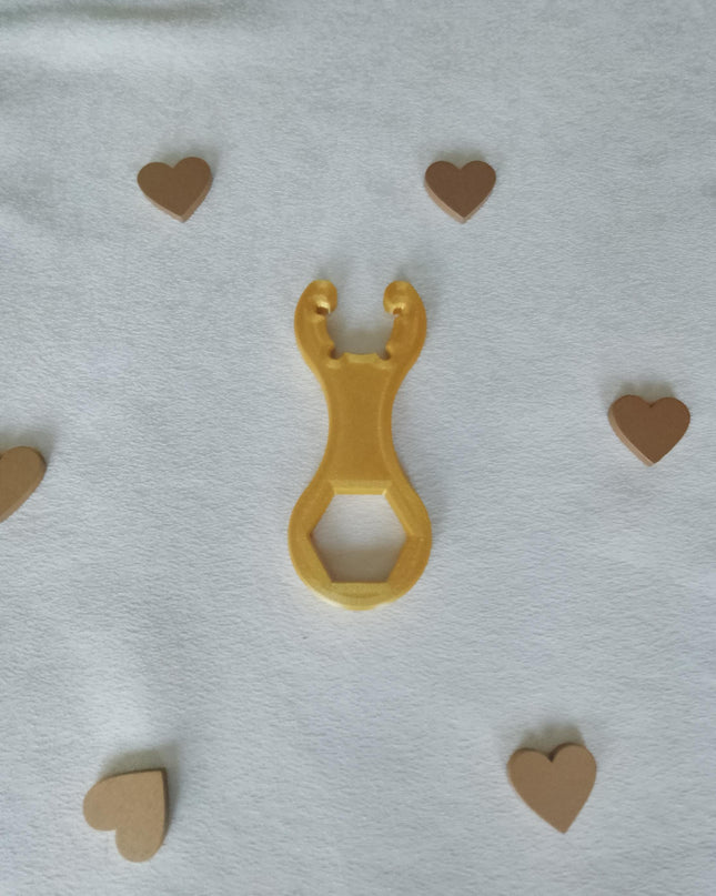 Gasflaschenschlüssel 3D Druck,Schlüssel für Gasflasche,Camping Zubehör,Propan,Butan Adapter Schlüssel Kunststoff