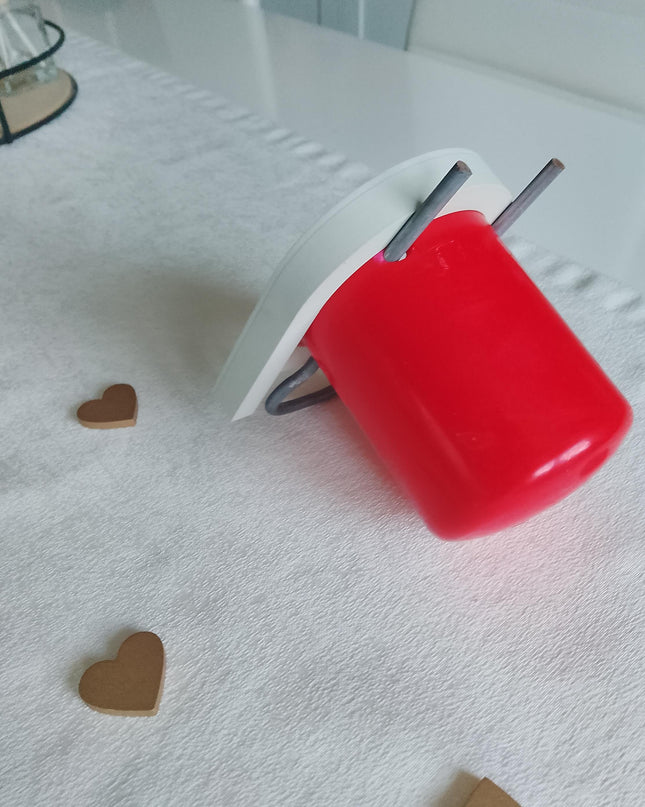 Gasflaschen Deckelhalter 3D-Druck | Halter für Propangasflaschen 5kg/11kg | Wohnmobil Gaskasten Ordnung
