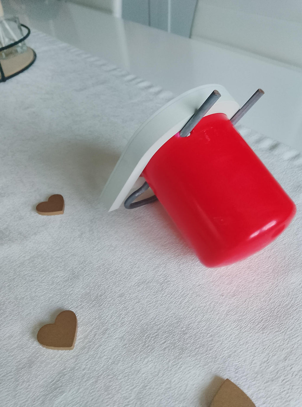 Gasflaschen Deckelhalter 3D-Druck | Halter für Propangasflaschen 5kg/11kg | Wohnmobil Gaskasten Ordnung