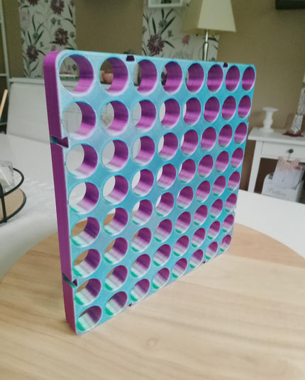 Jumbo Döschen-Regal für Diamond Painting – 3D-gedruckter Organizer mit 64 Fächern – Aufbewahrung für große Behälter & Strass