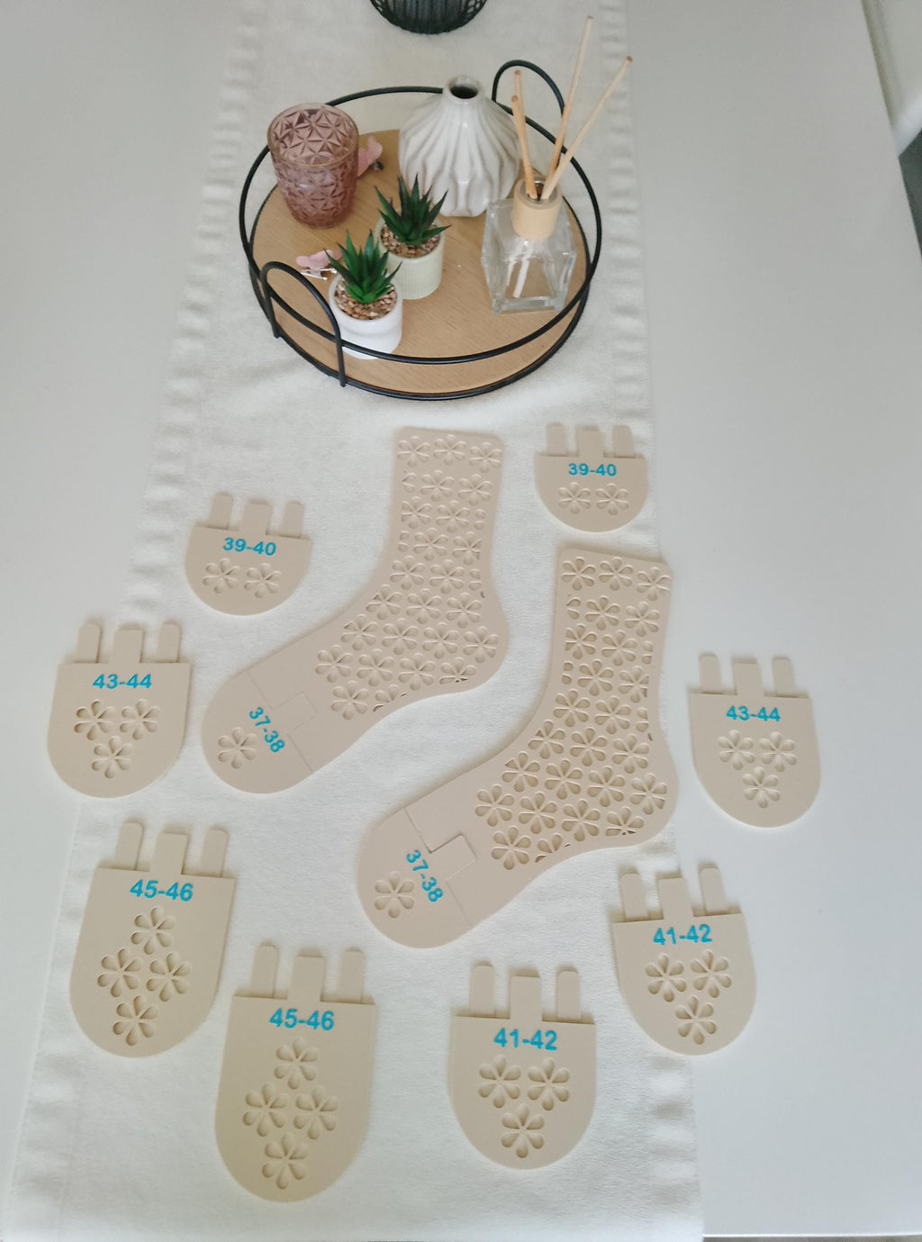 Sockenblocker Set (Paar), 3D gedruckt Sock Blocker,Sockenbrett,