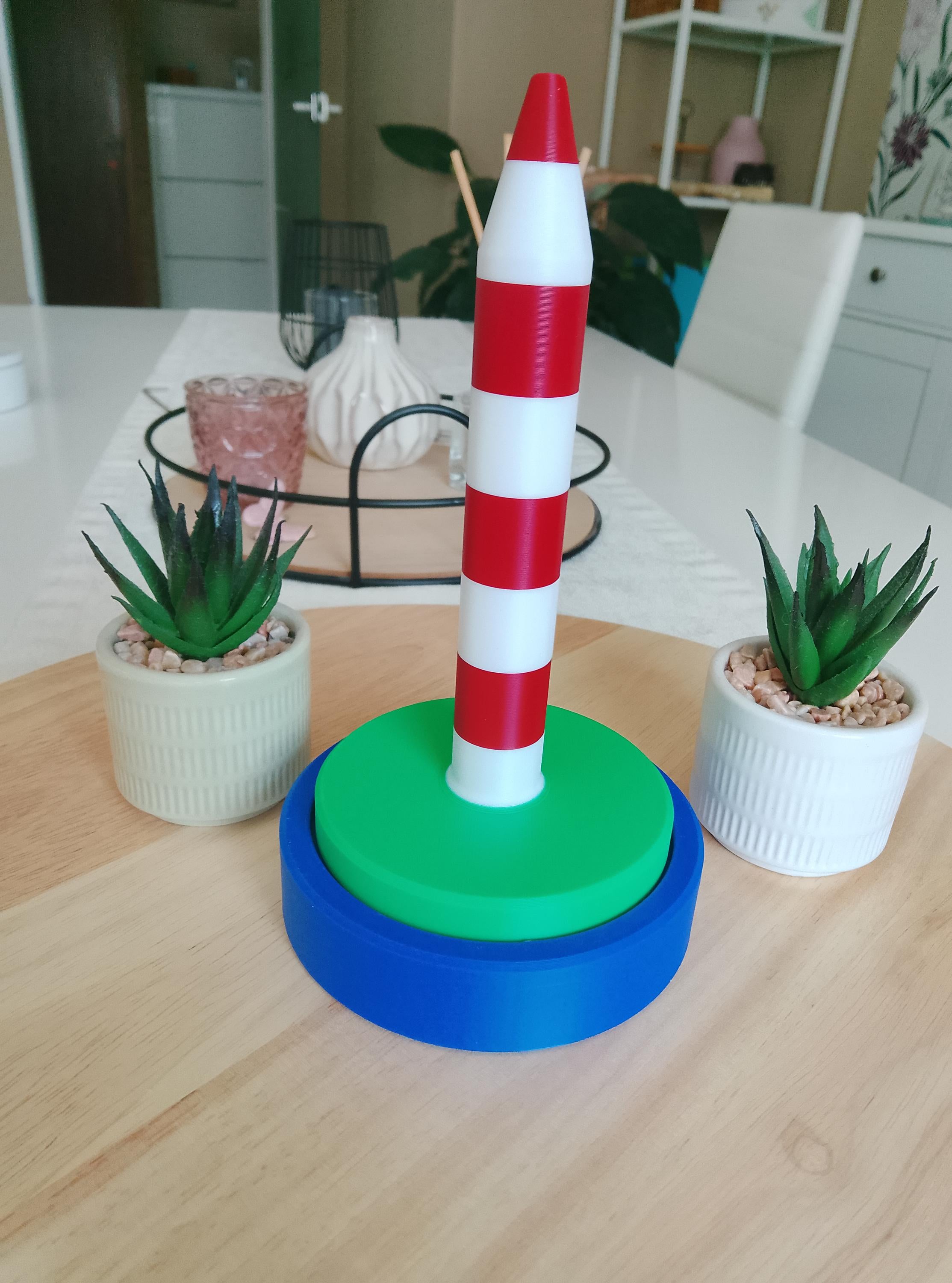 Wollabwickler Leuchtturm